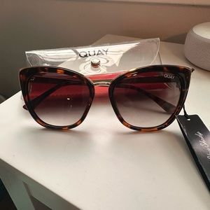 Quay Honey Tortoise cat eye sunglasses